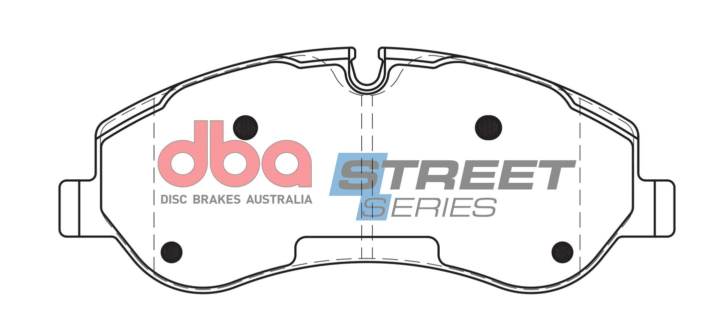 DBA Brake Pads Street Series Semi-metallic | Front Axle — BP OPREMA I SERVIS d.o.o.