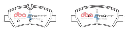 DBA Brake Pads Street Series Semi-metallic | Rear Axle — BP OPREMA I SERVIS d.o.o.