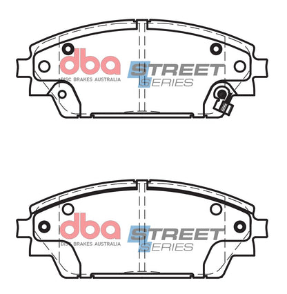 DBA Brake Pads Street Series Ceramic | Front Axle — BP OPREMA I SERVIS d.o.o.