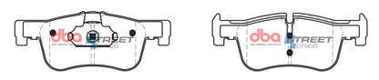 DBA Brake Pads Street Series Ceramic | Front Axle — BP OPREMA I SERVIS d.o.o.