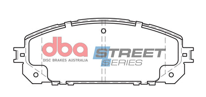 DBA Brake Pads Street Series Ceramic | Front Axle — BP OPREMA I SERVIS d.o.o.