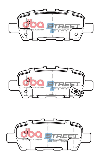 DBA Brake Pads Street Series Ceramic | Rear Axle — BP OPREMA I SERVIS d.o.o.