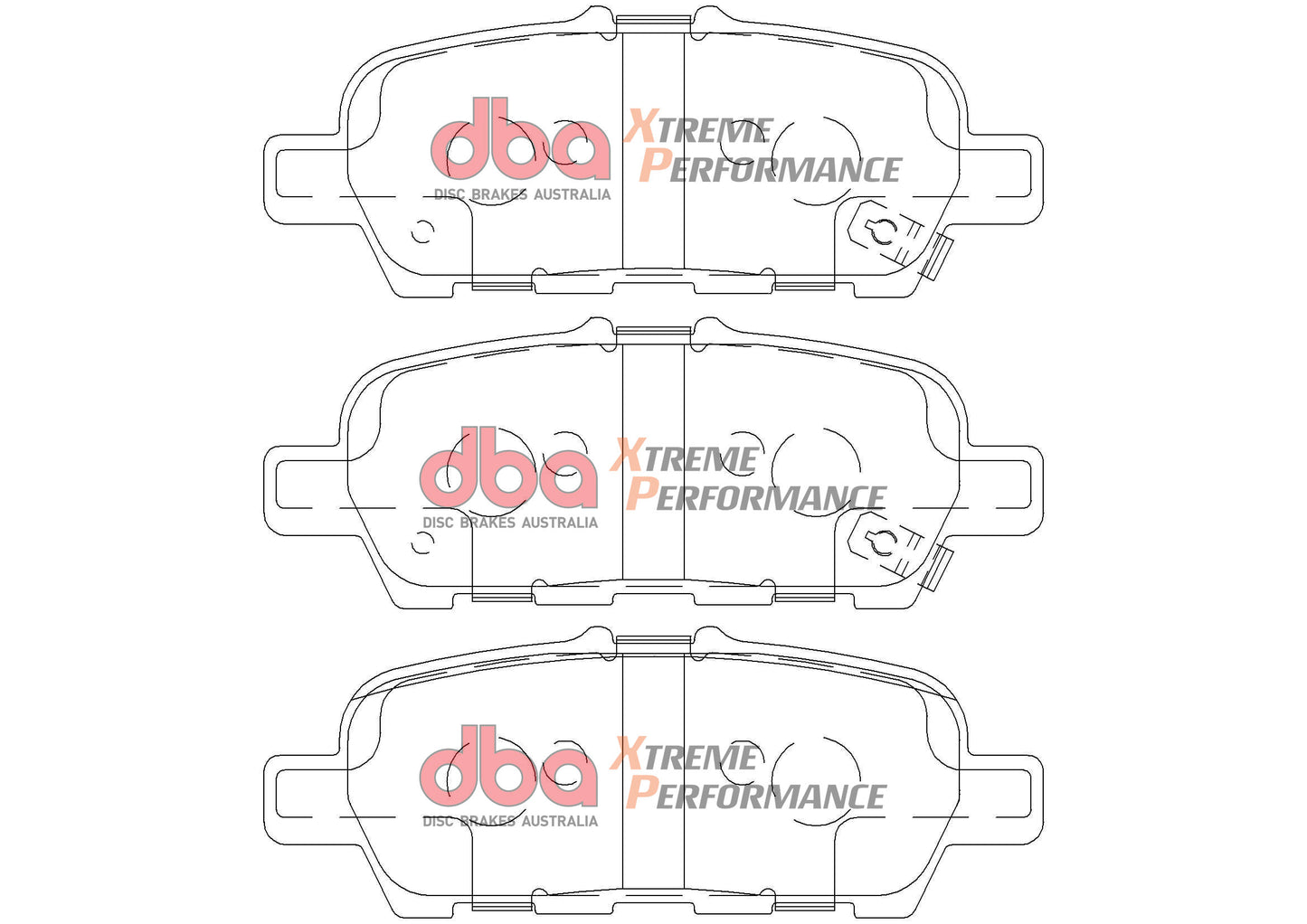 DBA Brake Pads Xtreme Performance | Rear Axle — BP OPREMA I SERVIS d.o.o.