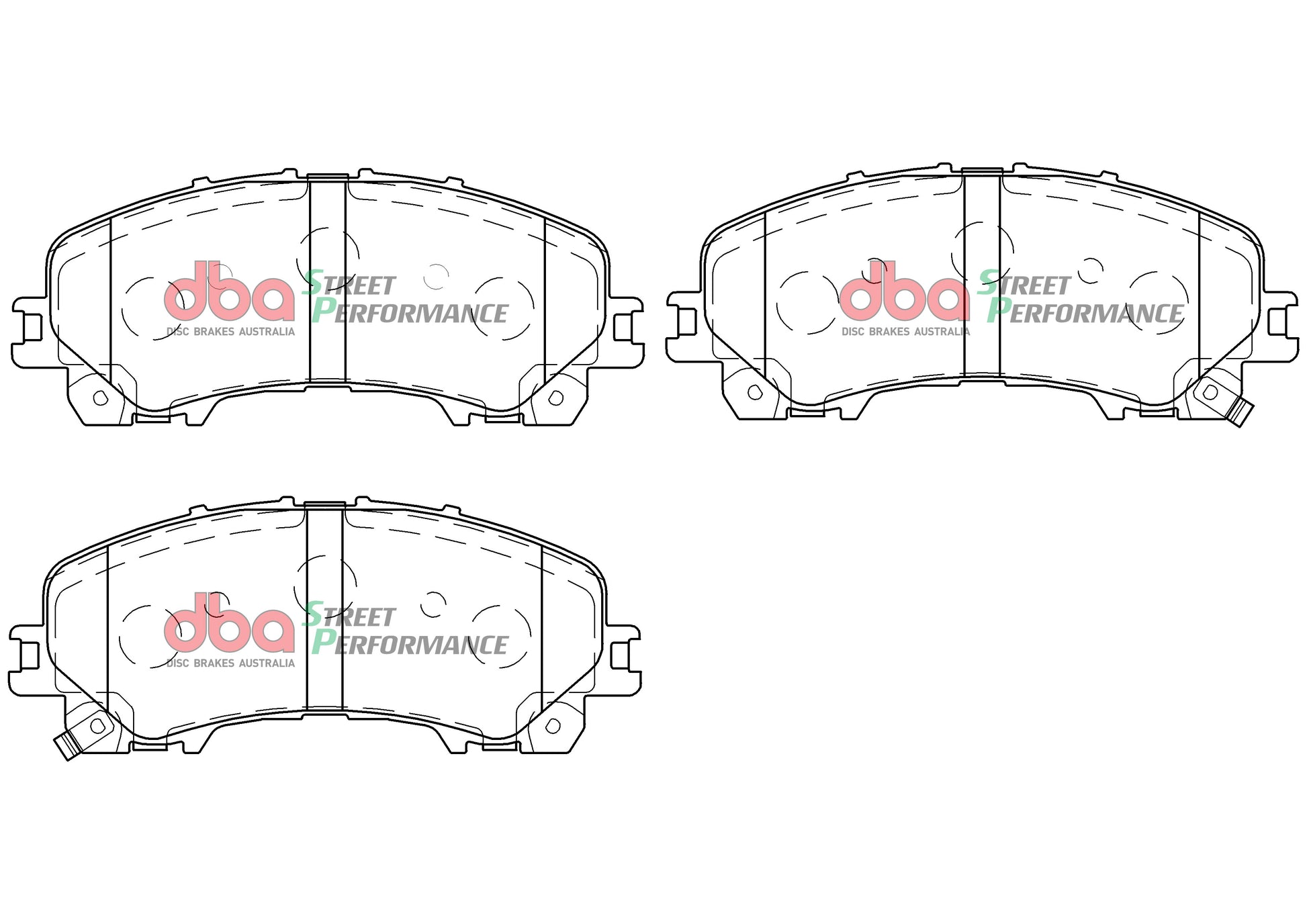 DBA Brake Pads Street Performance | Front Axle — BP OPREMA I SERVIS d.o.o.