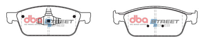 DBA Brake Pads Street Series Ceramic | Front Axle — BP OPREMA I SERVIS d.o.o.