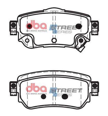 DBA Brake Pads Street Series Ceramic | Rear Axle — BP OPREMA I SERVIS d.o.o.