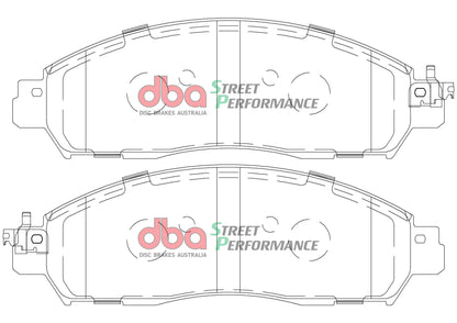DBA Brake Pads Street Performance | Front Axle — BP OPREMA I SERVIS d.o.o.