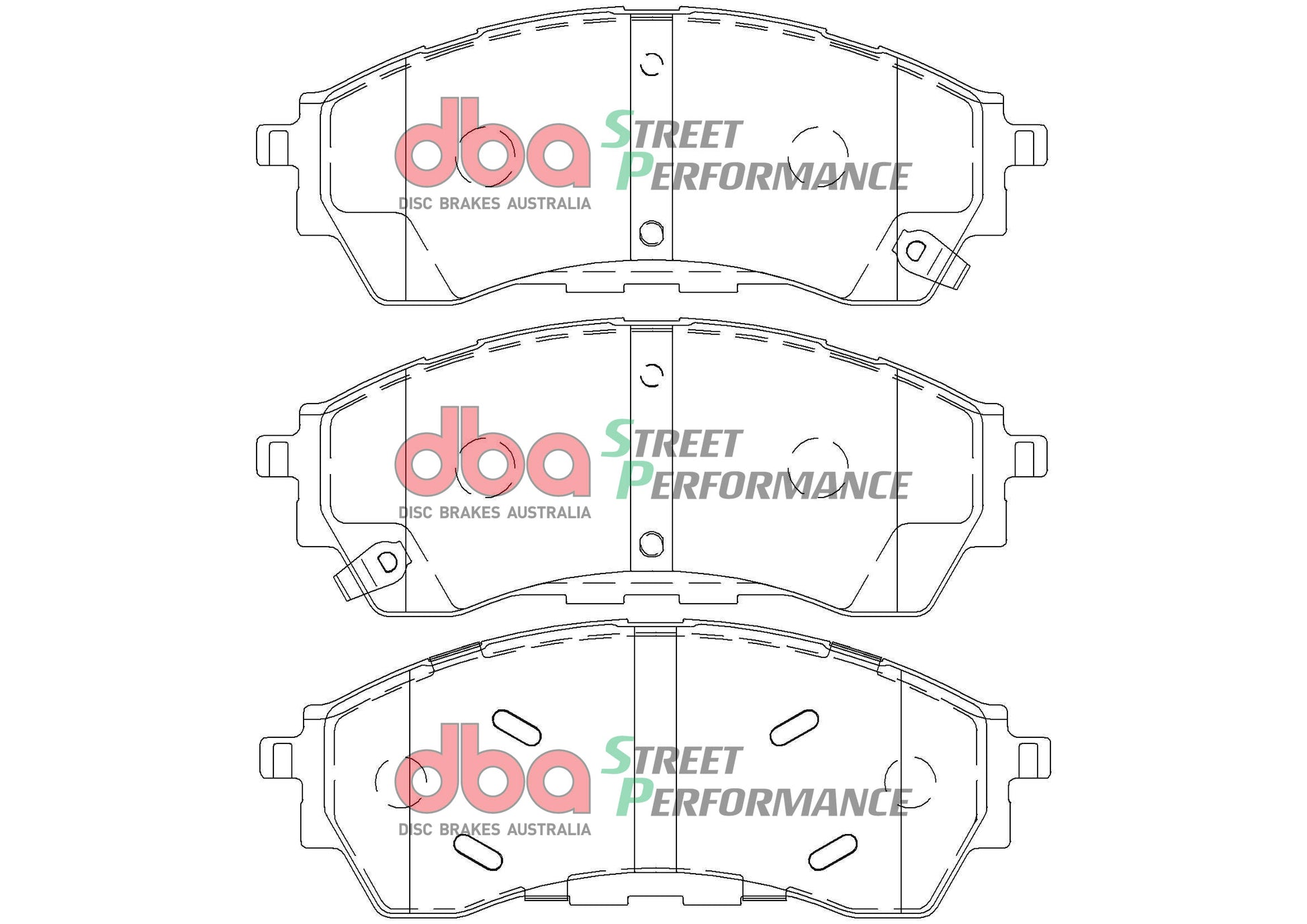DBA Brake Pads Street Performance | Front Axle — BP OPREMA I SERVIS d.o.o.
