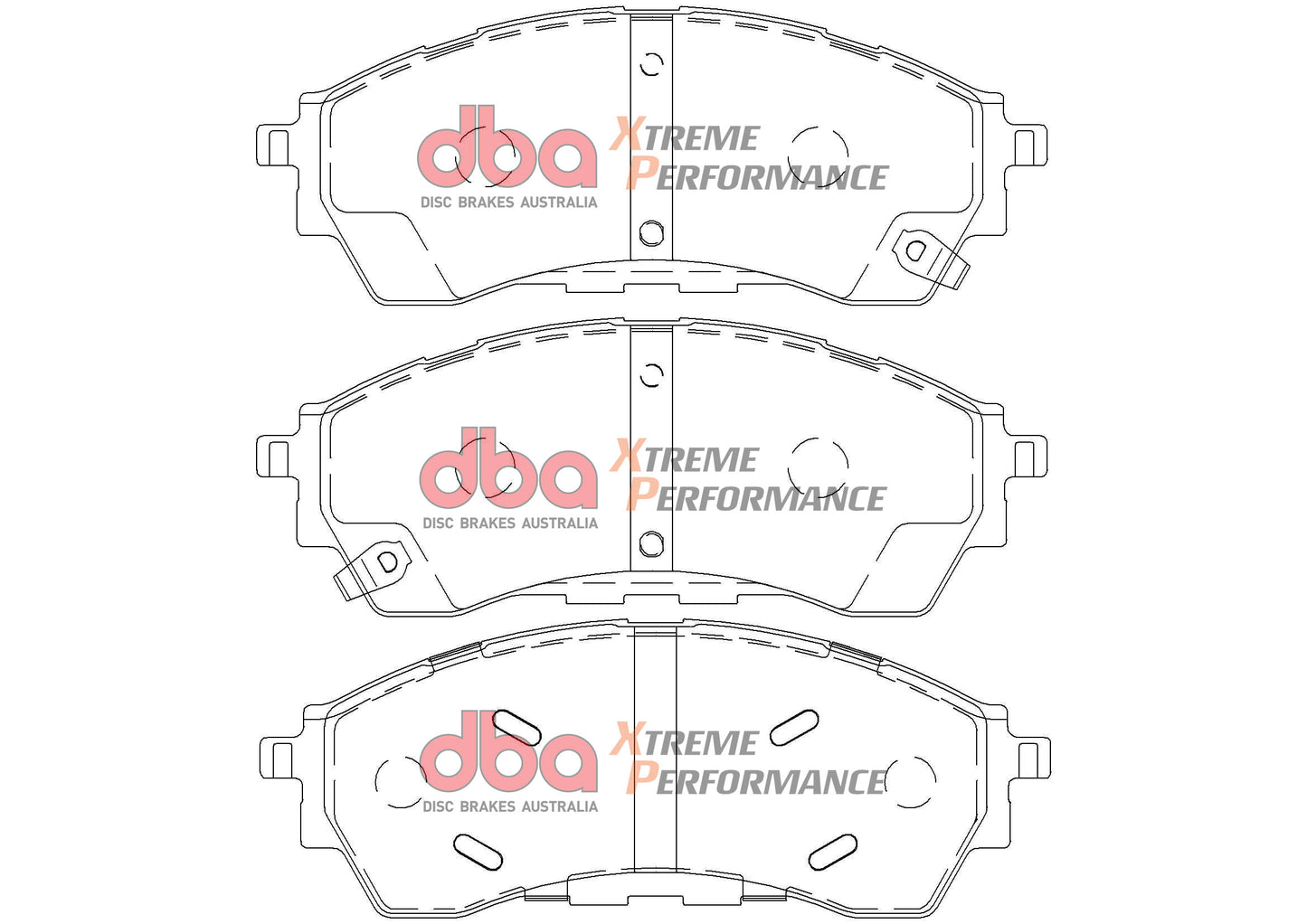 DBA Brake Pads Xtreme Performance | Front Axle — BP OPREMA I SERVIS d.o.o.
