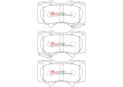DBA Brake Kit - Street Series X-GOLD & Street Performance Brake Pads (2x DBA2700X + DB2380SP) — BP OPREMA I SERVIS d.o.o.