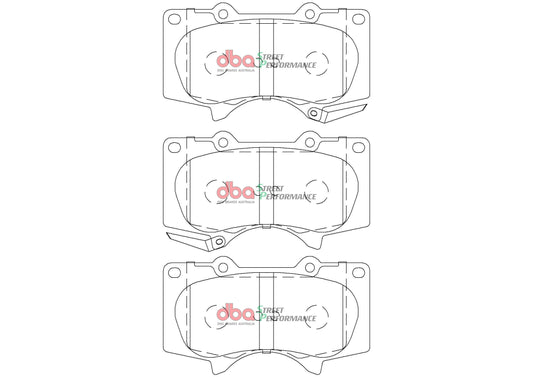 DBA Brake Pads Street Performance | Front Axle — BP OPREMA I SERVIS d.o.o.