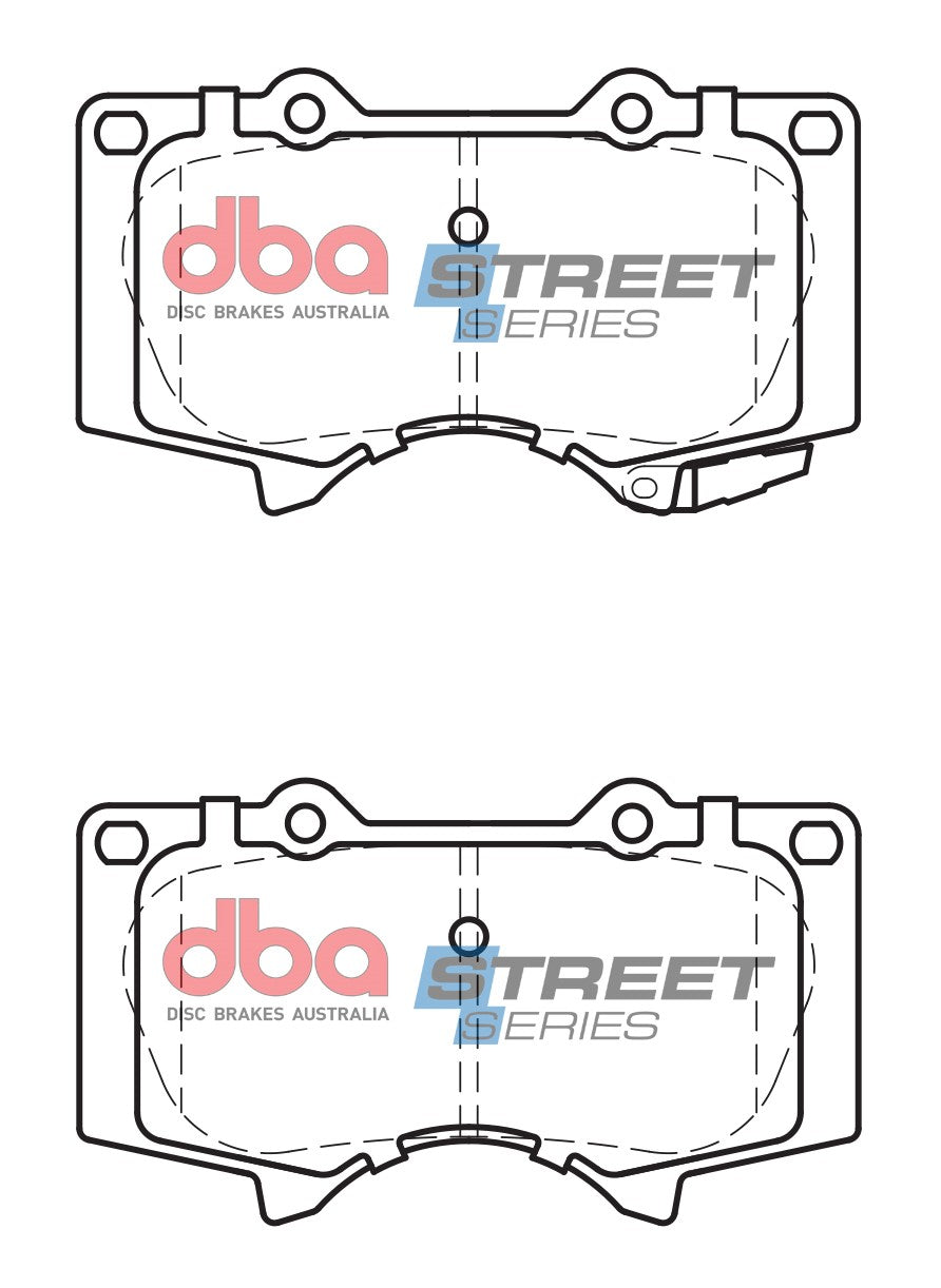 DBA Brake Pads Street Series Ceramic | Front Axle — BP OPREMA I SERVIS d.o.o.