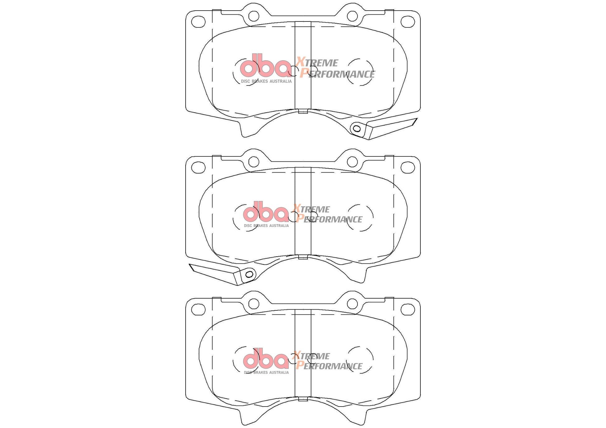 DBA Brake Pads Xtreme Performance ECE R90 certified | Front Axle — BP OPREMA I SERVIS d.o.o.