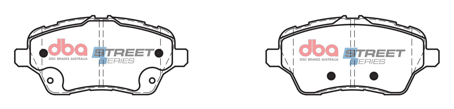 DBA Brake Pads Street Series Ceramic | Front Axle — BP OPREMA I SERVIS d.o.o.