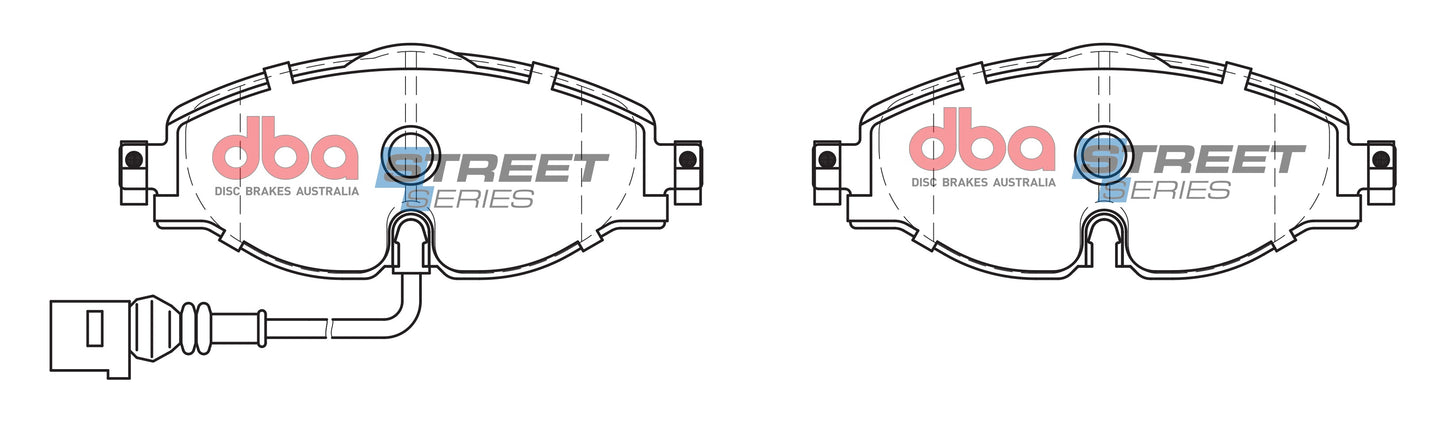 DBA Brake Pads Street Series Ceramic | Front Axle — BP OPREMA I SERVIS d.o.o.