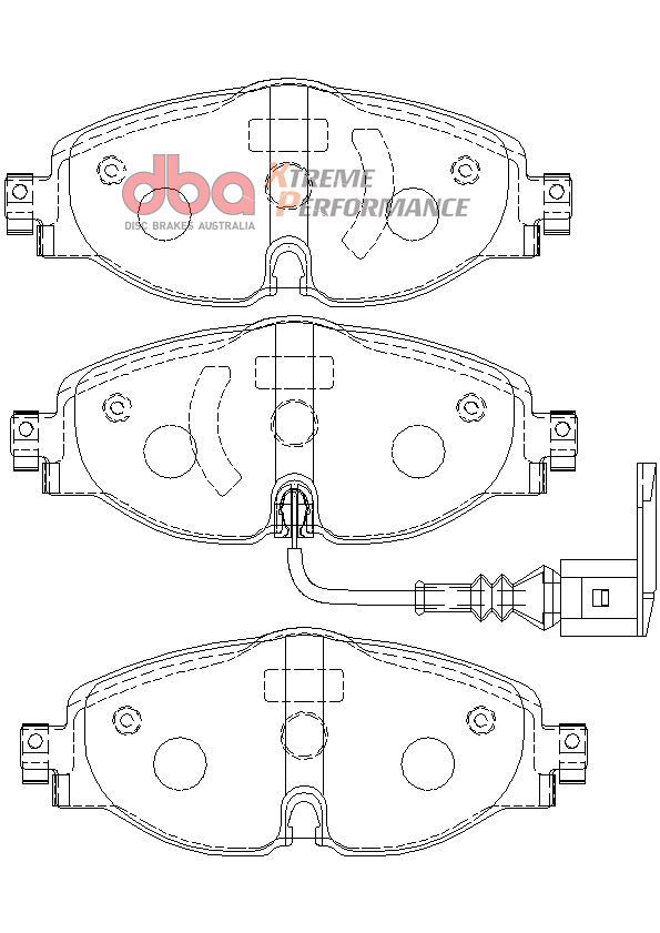 DBA Brake Pads Xtreme Performance ECE R90 certified | Front Axle — BP OPREMA I SERVIS d.o.o.