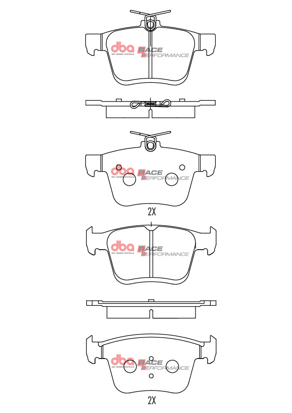 DBA Brake Pads Race Performance — BP OPREMA I SERVIS d.o.o.