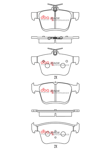 DBA Brake Pads Race Performance — BP OPREMA I SERVIS d.o.o.