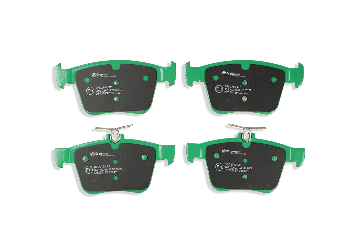 DBA Brake Kit - Street Series En-Shield Plain & Street Performance Brake Pads  (2x DBA2814E + DB2384SP) — BP OPREMA I SERVIS d.o.o.