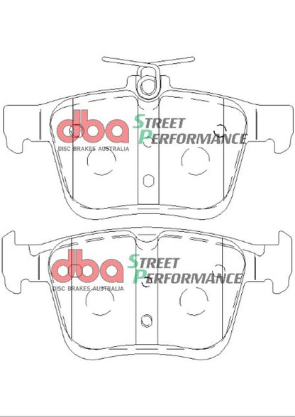 DBA Brake Kit - Street Series En-Shield Plain & Street Performance Brake Pads  (2x DBA2809E + DB2384SP) — BP OPREMA I SERVIS d.o.o.