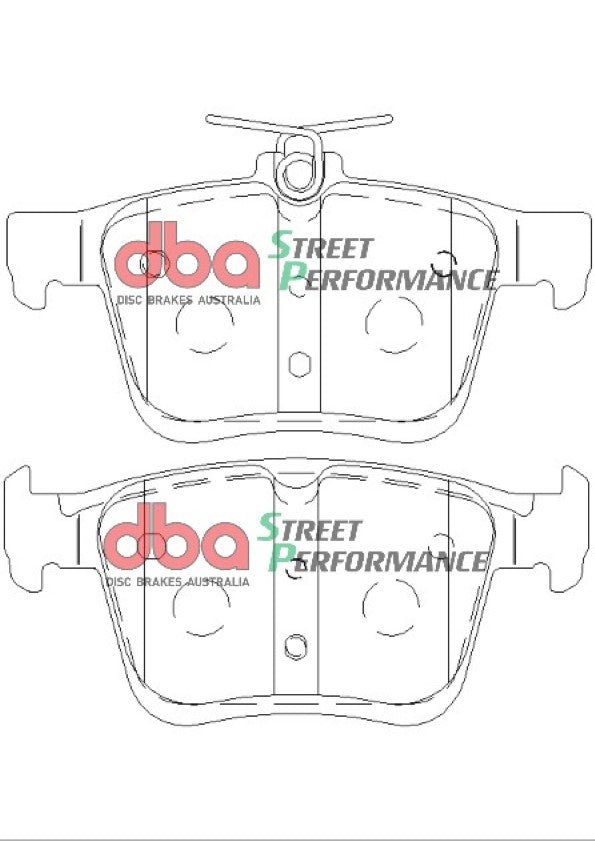 DBA Brake Kit - Street Series En-Shield Plain & Street Performance Brake Pads  (2x DBA2837E + DB2384SP) — BP OPREMA I SERVIS d.o.o.