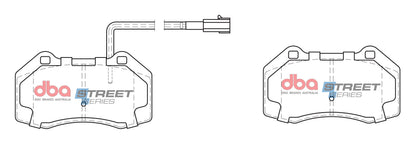 DBA Brake Pads Street Series Ceramic | Front Axle — BP OPREMA I SERVIS d.o.o.