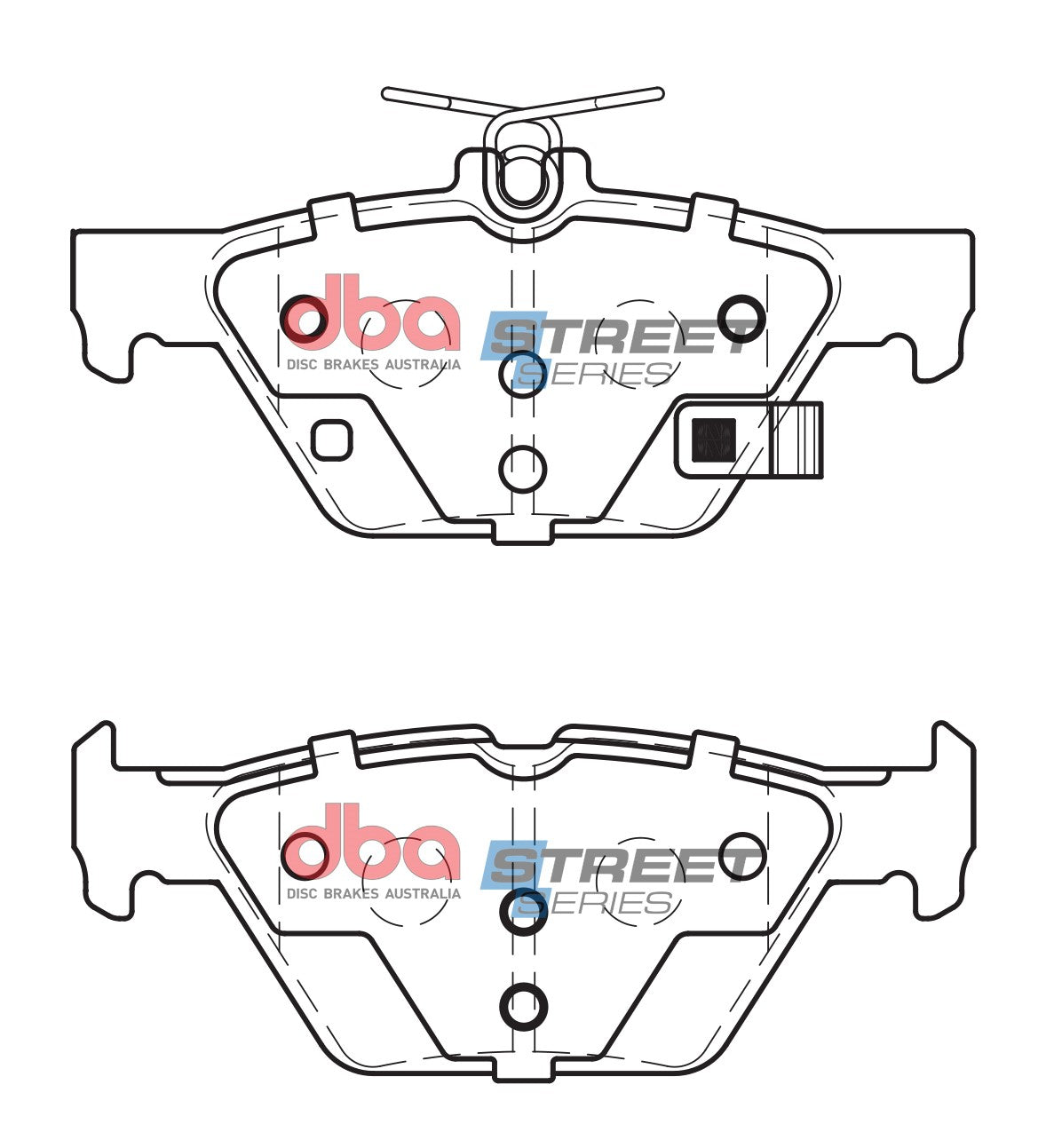 DBA Brake Pads Street Series Ceramic | Rear Axle — BP OPREMA I SERVIS d.o.o.
