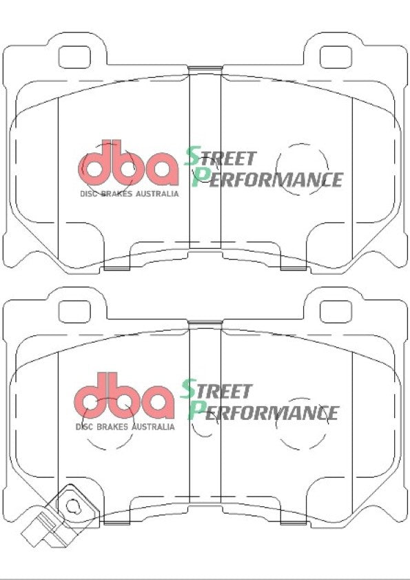 DBA Brake Pads Street Performance | Front Axle — BP OPREMA I SERVIS d.o.o.