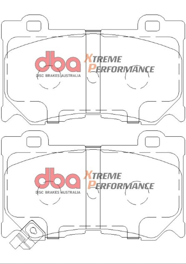 DBA Brake Pads Xtreme Performance ECE R90 certified | Front Axle — BP OPREMA I SERVIS d.o.o.