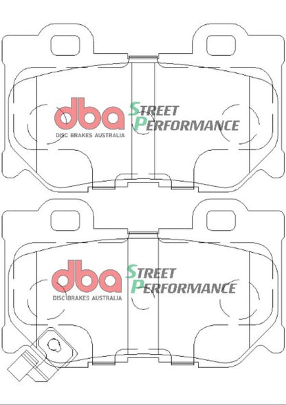 DBA Brake Pads Street Performance | Rear Axle — BP OPREMA I SERVIS d.o.o.