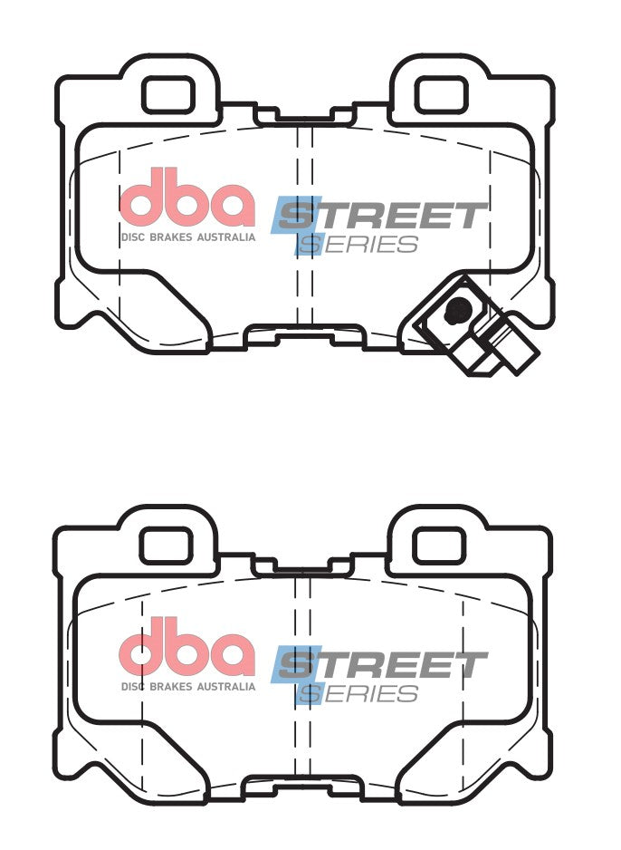 DBA Brake Pads Street Series Ceramic | Rear Axle — BP OPREMA I SERVIS d.o.o.