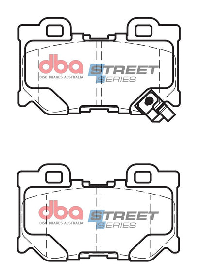 DBA Brake Pads Street Series Ceramic | Rear Axle — BP OPREMA I SERVIS d.o.o.