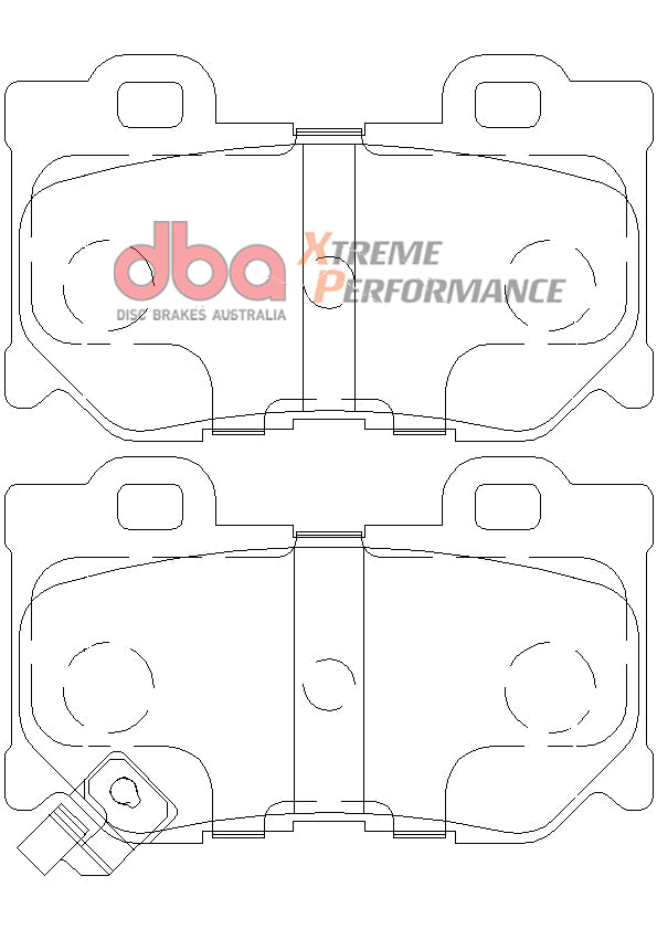 DBA Brake Pads Xtreme Performance | Rear Axle — BP OPREMA I SERVIS d.o.o.