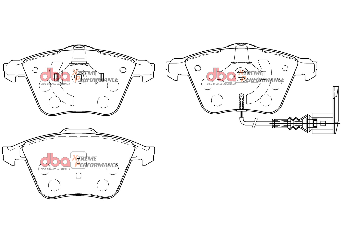 DBA Brake Pads Xtreme Performance | Front Axle — BP OPREMA I SERVIS d.o.o.