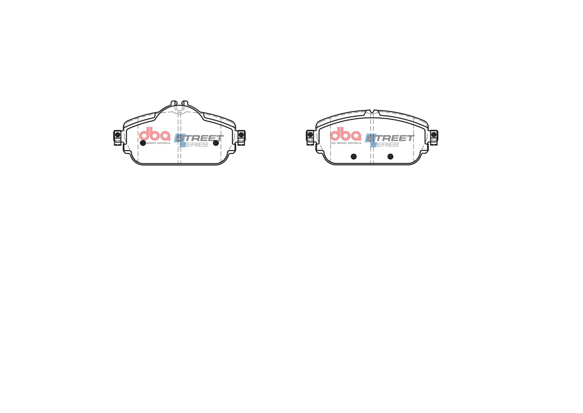 DBA Brake Pads Street Series Ceramic | Front Axle — BP OPREMA I SERVIS d.o.o.