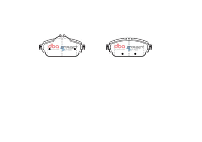 DBA Brake Pads Street Series Ceramic | Front Axle — BP OPREMA I SERVIS d.o.o.
