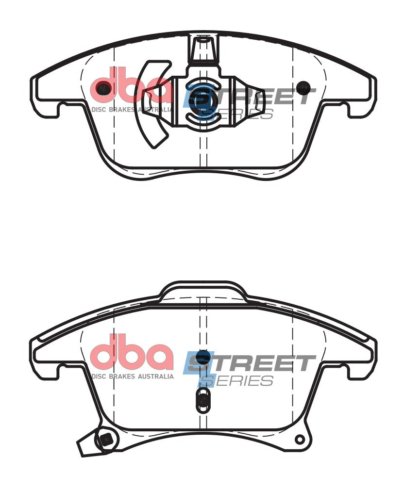 DBA Brake Pads Street Series Ceramic | Front Axle — BP OPREMA I SERVIS d.o.o.