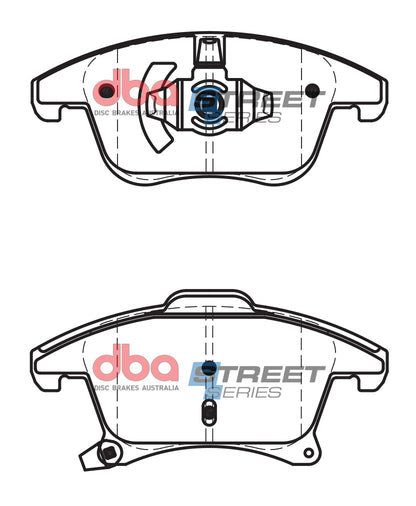 DBA Brake Pads Street Series Ceramic | Front Axle — BP OPREMA I SERVIS d.o.o.