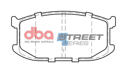DBA Brake Pads Street Series Ceramic | Front Axle — BP OPREMA I SERVIS d.o.o.