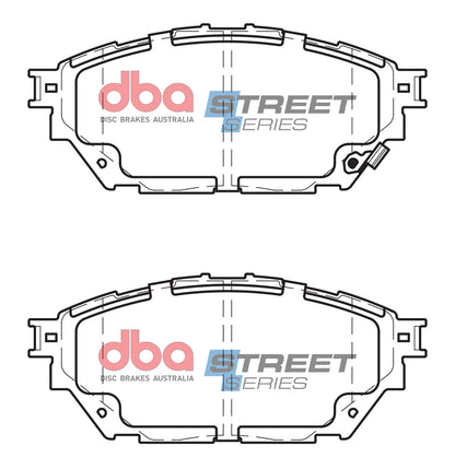 DBA Brake Pads Street Series Semi-metallic | Front Axle — BP OPREMA I SERVIS d.o.o.