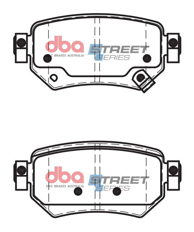 DBA Brake Pads Street Series Ceramic | Rear Axle — BP OPREMA I SERVIS d.o.o.