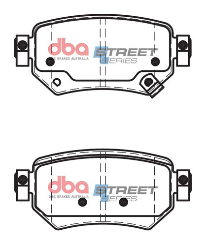 DBA Brake Pads Street Series Ceramic | Rear Axle — BP OPREMA I SERVIS d.o.o.