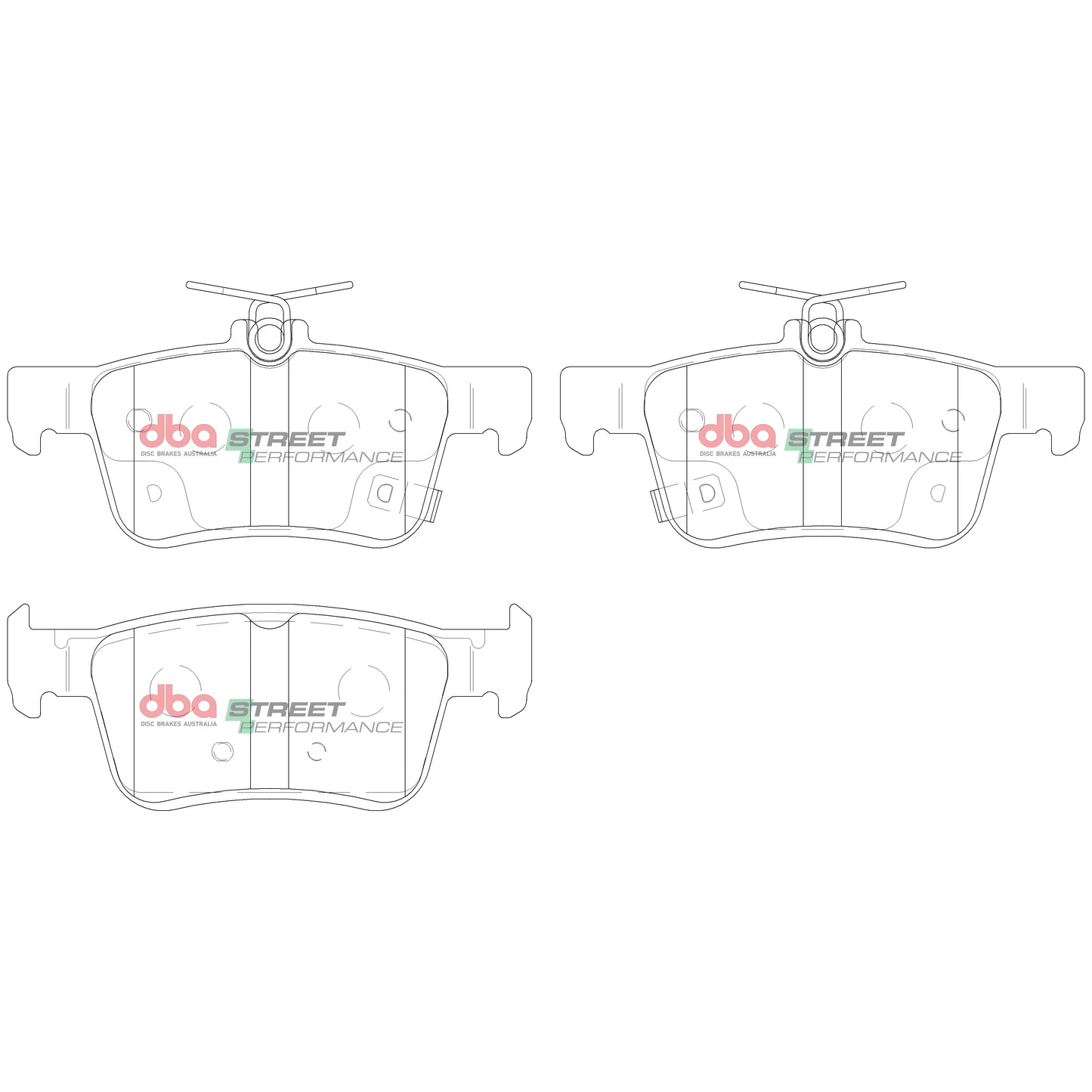 DBA Brake Pads Street Performance | Rear Axle — BP OPREMA I SERVIS d.o.o.