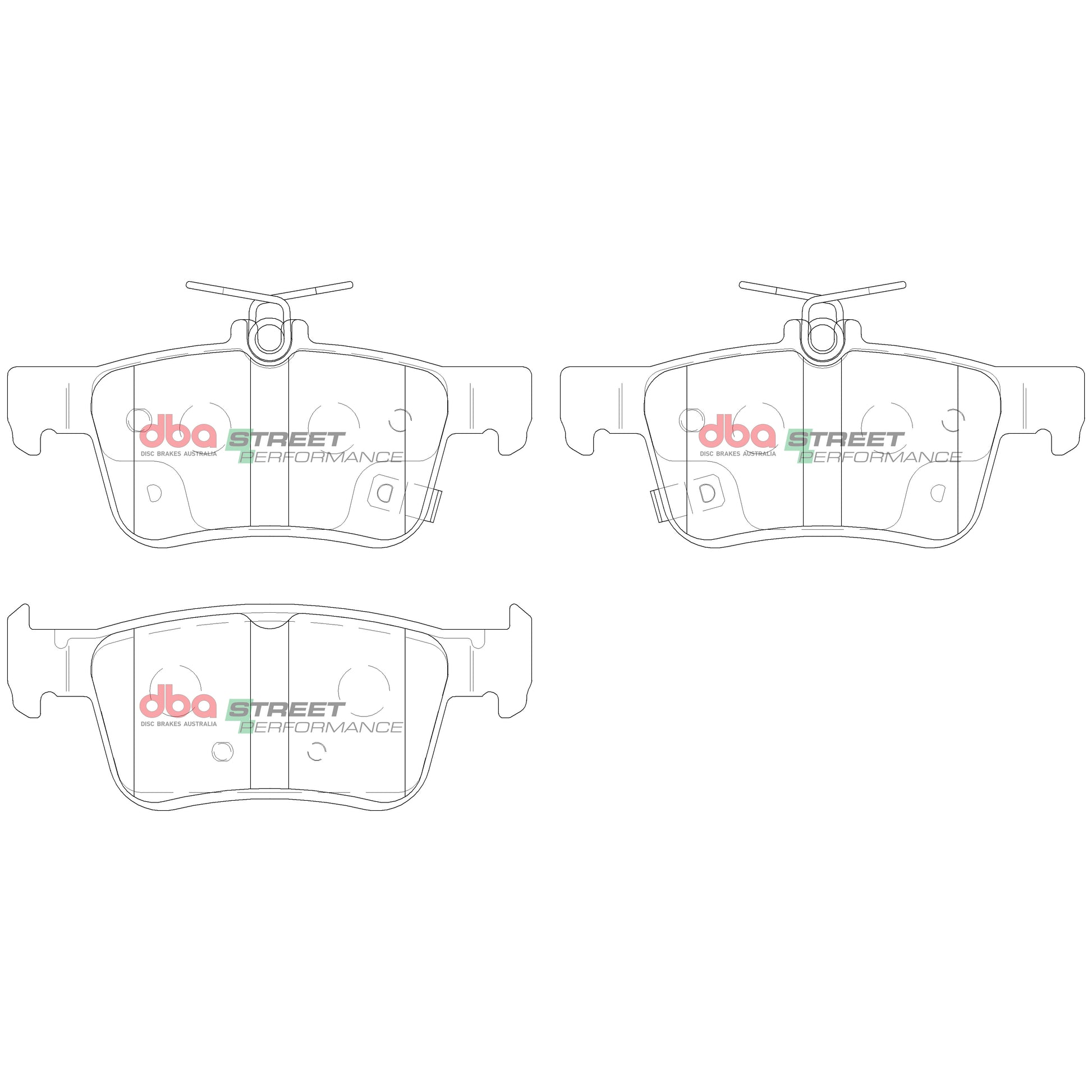 DBA Brake Pads Street Performance | Rear Axle — BP OPREMA I SERVIS d.o.o.