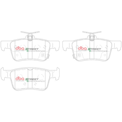 DBA Brake Pads Street Performance | Rear Axle — BP OPREMA I SERVIS d.o.o.