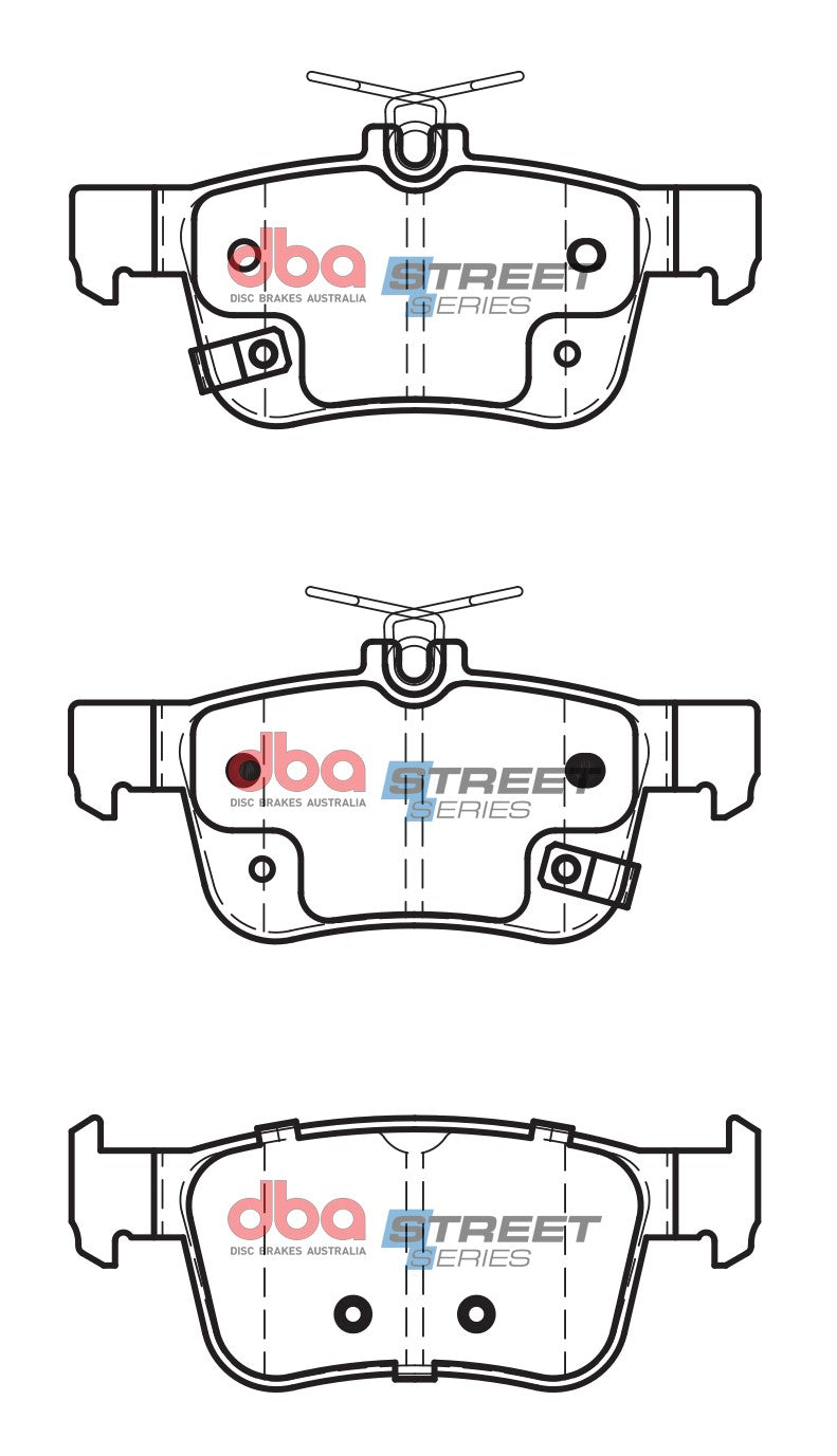 DBA Brake Pads Street Series Ceramic | Rear Axle — BP OPREMA I SERVIS d.o.o.