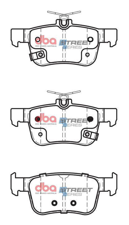 DBA Brake Pads Street Series Ceramic | Rear Axle — BP OPREMA I SERVIS d.o.o.