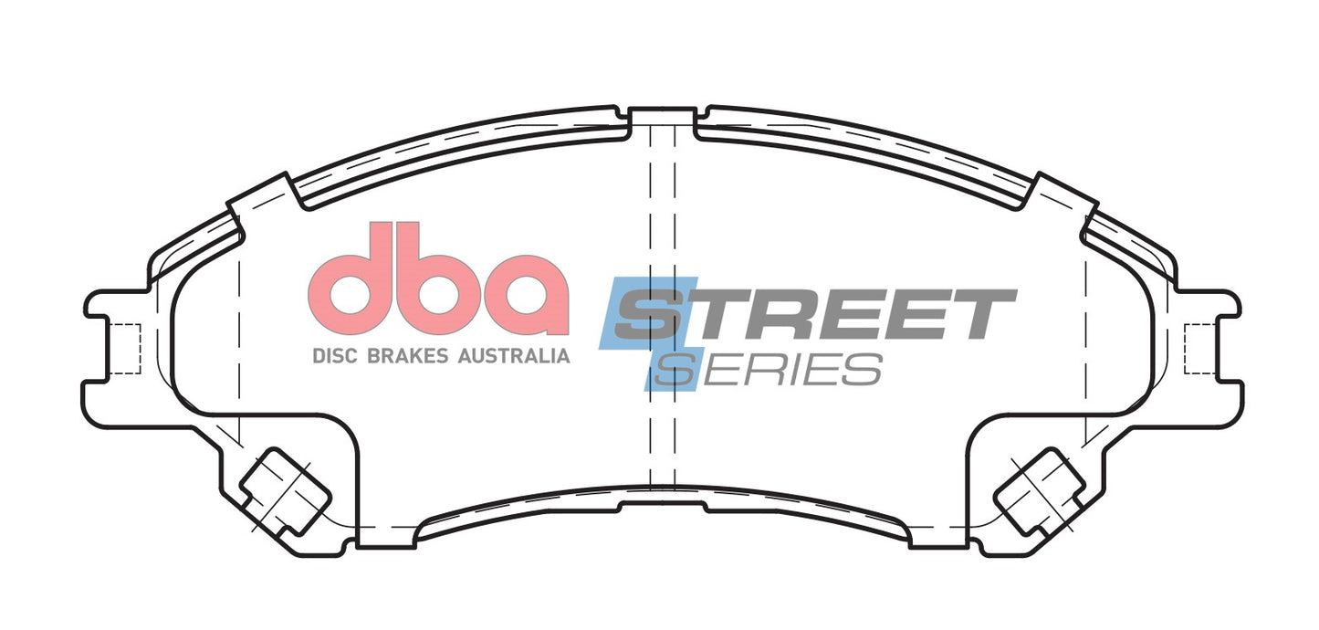 DBA Brake Pads Street Series Ceramic | Front Axle — BP OPREMA I SERVIS d.o.o.