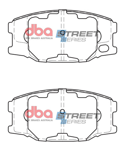 DBA Brake Pads Street Series Semi-metallic | Front Axle — BP OPREMA I SERVIS d.o.o.