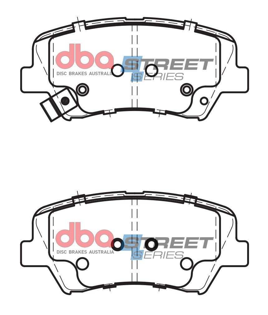 DBA Brake Pads Street Series Ceramic | Front Axle — BP OPREMA I SERVIS d.o.o.